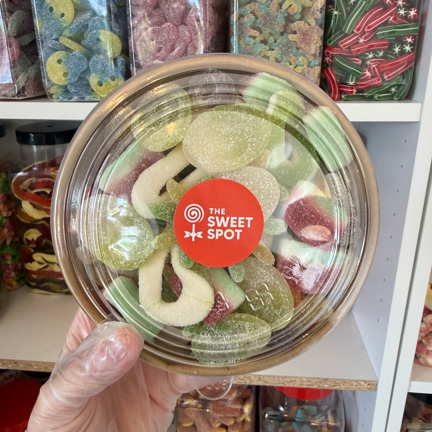 Green Candy Salad Bowl