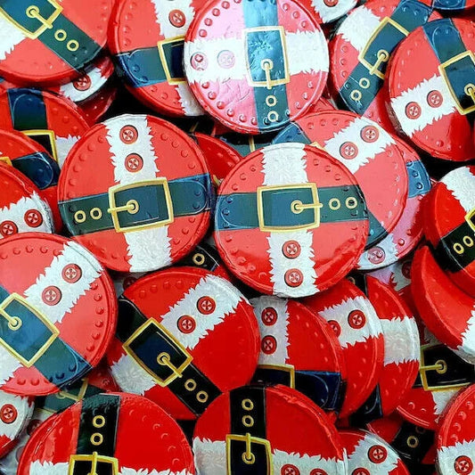 🎅 Christmas Milk Chocolate Coins – 100 g Bag