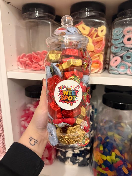 600g Christmas Chocolate Jar 🎅🍫