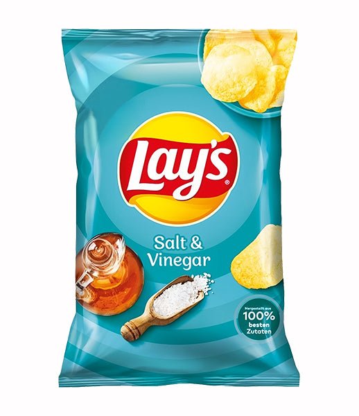 🧂 Lay’s Salt & Vinegar Crisps – 150 g Bag