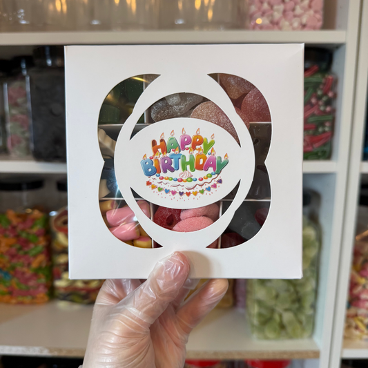 Birthday Candy Box