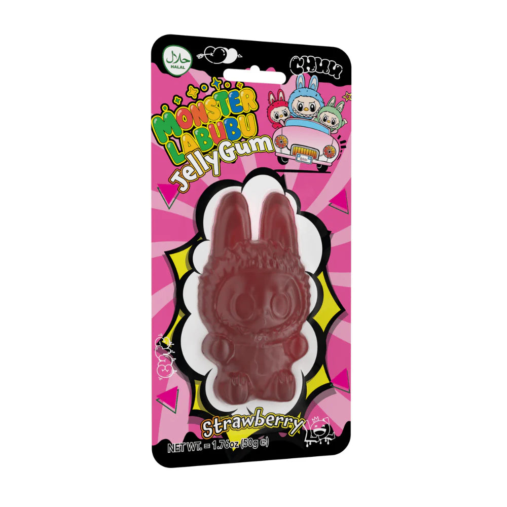 Monster Labubu Strawberry Jelly Gum 50g