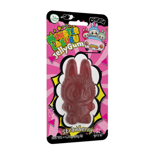 Monster Labubu Strawberry Jelly Gum 50g